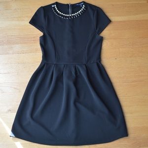 Black Short Sleeve Dress